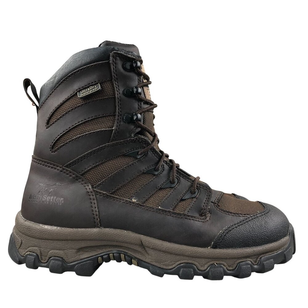 Irish Setter Women's 8.5M LadyHawk Brown Leather Thinsulate Hunting Boots 3886